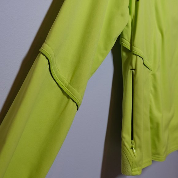 Puma Neon Yellow/Green Athletic Jacket - Picture 5 of 6